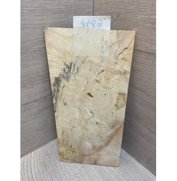 Клён Американский Каповый заготовка накладки на головку грифа Смешанный ААА Волна ААА 4.2х120-100х210 мм (АКЦИЯ)-3