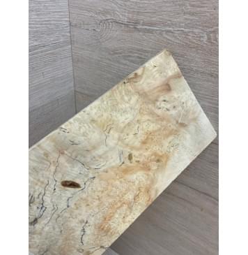 Клён Американский Каповый заготовка накладки на головку грифа Смешанный ААА Волна ААА 4х120-102х210 мм (АКЦИЯ)-5