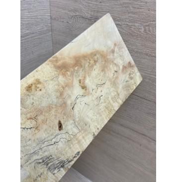 Клён Американский Каповый заготовка накладки на головку грифа Смешанный ААА Волна ААА 4х120-102х210 мм (АКЦИЯ)-6