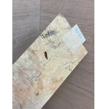 Клён Американский Каповый заготовка накладки на головку грифа Смешанный ААА Волна ААА 5.2х120-102х210 мм (АКЦИЯ)-3