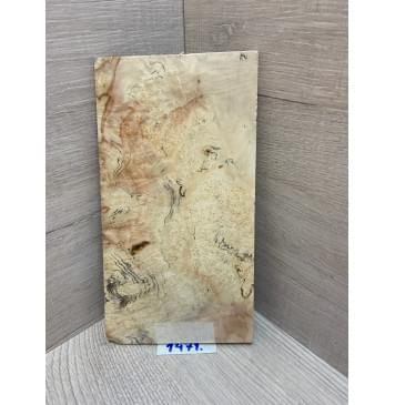 Клён Американский Каповый заготовка накладки на головку грифа Смешанный ААА Волна ААА 5.2х120-102х210 мм (АКЦИЯ)-5