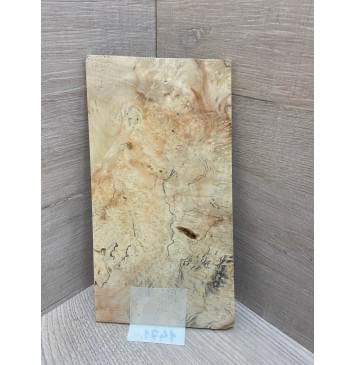 Клён Американский Каповый заготовка накладки на головку грифа Смешанный ААА Волна ААА 5.2х120-102х210 мм (АКЦИЯ)-1