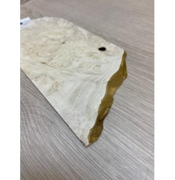 Клён Американский Каповый заготовка накладки на головку грифа Смешанный ААА Волна ААА 4х110х190-230 мм (АКЦИЯ)-2