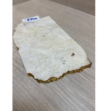 Клён Американский Каповый заготовка накладки на головку грифа Смешанный ААА Волна ААА 2.5х107х170-130 мм (АКЦИЯ)-2