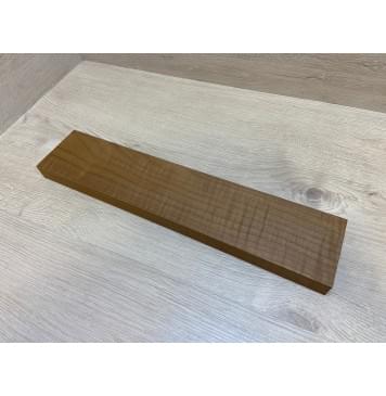 Клён Волнистый Печёный 180гр Универсальная заготовка Смешанный ААА Волна АА 26х88х425 мм-5