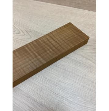 Клён Волнистый Печёный 180гр Универсальная заготовка Смешанный ААА Волна АА 26х88х425 мм-6