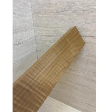 Клён Волнистый Печёный 180гр Универсальная заготовка Смешанный ААА Волна АА 26х88х425 мм-3