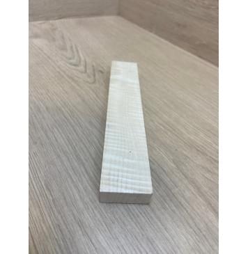 Клён Белый Явор, Волнистый заготовка для бриджа акустической гитары Радиал АА Волна ААА 15х38х210 мм (АКЦИЯ)-2