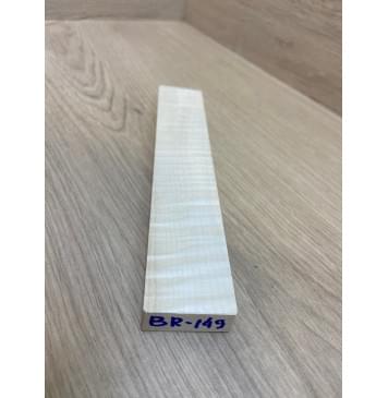 Клён Белый Явор, Волнистый заготовка для бриджа акустической гитары Радиал АА Волна ААА 15х38х210 мм (АКЦИЯ)-3