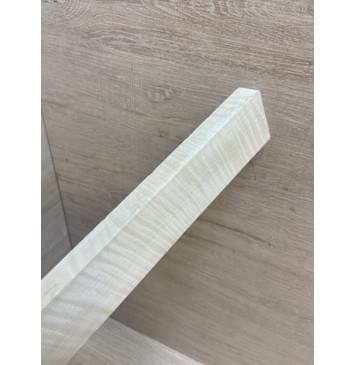 Клён Белый Явор, Волнистый заготовка для бриджа акустической гитары Радиал АА Волна ААА 15х38х210 мм (АКЦИЯ)-5