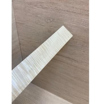 Клён Белый Явор, Волнистый заготовка для бриджа акустической гитары Радиал АА Волна ААА 15х38х210 мм (АКЦИЯ)-6