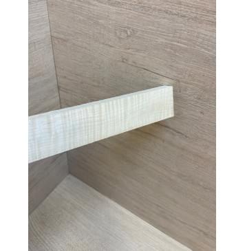 Клён Белый Явор, Волнистый заготовка для бриджа акустической гитары Радиал АА Волна ААА 15х38х205 мм (АКЦИЯ)-9