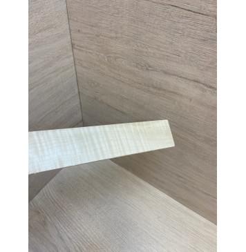 Клён Белый Явор, Волнистый заготовка для бриджа акустической гитары Радиал АА Волна ААА 15х38х205 мм (АКЦИЯ)-2