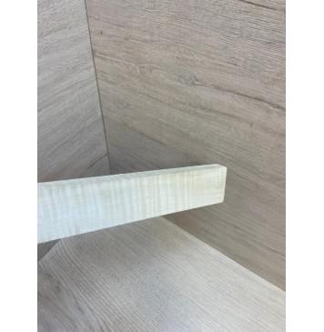 Клён Белый Явор, Волнистый заготовка для бриджа акустической гитары Радиал АА Волна ААА 15х38х205 мм (АКЦИЯ)-3