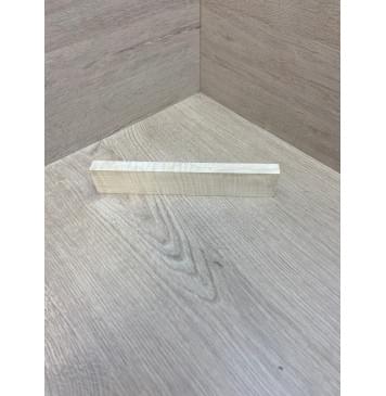 Клён Белый Явор, Волнистый заготовка для бриджа акустической гитары Радиал АА Волна ААА 15х38х205 мм (АКЦИЯ)-4