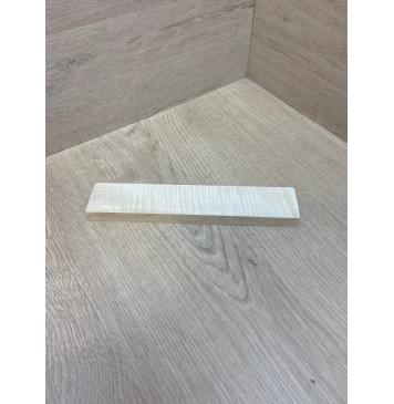 Клён Белый Явор, Волнистый заготовка для бриджа акустической гитары Радиал АА Волна ААА 15х38х205 мм (АКЦИЯ)-6