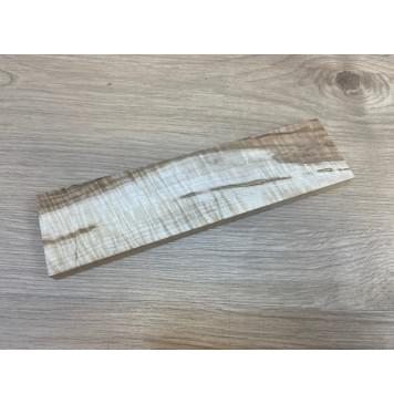 Клён Белый Явор, Волнистый заготовка для бриджа акустической гитары Радиал АА Волна ААА 10.7х50х195 мм (АКЦИЯ)-0