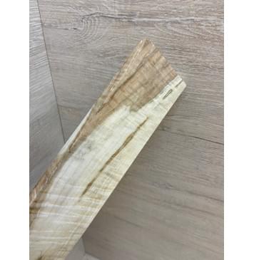 Клён Белый Явор, Волнистый заготовка для бриджа акустической гитары Радиал АА Волна ААА 10.7х50х195 мм (АКЦИЯ)-2