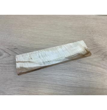 Клён Белый Явор, Волнистый заготовка для бриджа акустической гитары Радиал АА Волна ААА 10.6х50х192 мм (АКЦИЯ)-0