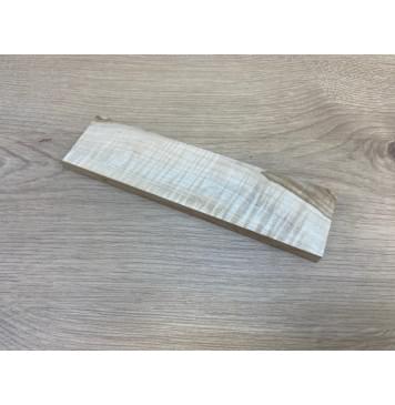 Клён Белый Явор, Волнистый заготовка для бриджа акустической гитары Радиал АА Волна ААА 10.6х50х192 мм (АКЦИЯ)-1