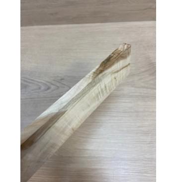 Клён Белый Явор, Волнистый заготовка для бриджа акустической гитары Радиал АА Волна ААА 10.6х50х192 мм (АКЦИЯ)-8