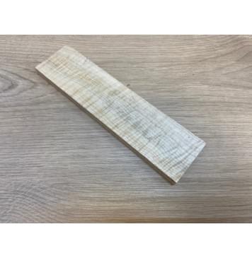 Клён Белый Явор, Волнистый заготовка для бриджа акустической гитары Радиал АА Волна ААА 11.5х46х182 мм (АКЦИЯ)-1