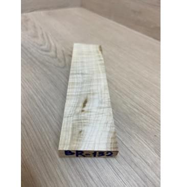 Клён Белый Явор, Волнистый заготовка для бриджа акустической гитары Радиал АА Волна ААА 11.5х46х182 мм (АКЦИЯ)-2