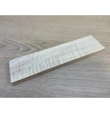 Клён Белый Явор, Волнистый заготовка для бриджа акустической гитары Радиал АА Волна ААА 11.5х46х182 мм (АКЦИЯ)-4