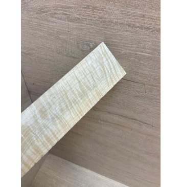 Клён Белый Явор, Волнистый заготовка для бриджа акустической гитары Радиал АА Волна ААА 11.5х46х182 мм (АКЦИЯ)-5