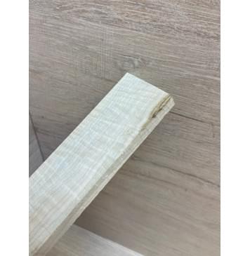 Клён Белый Явор, Волнистый заготовка для бриджа акустической гитары Радиал АА Волна ААА 11.5х46х182 мм (АКЦИЯ)-7