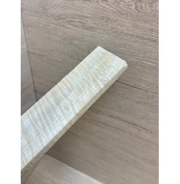 Клён Белый Явор, Волнистый заготовка для бриджа акустической гитары Радиал АА Волна ААА 11.5х46х182 мм (АКЦИЯ)-8