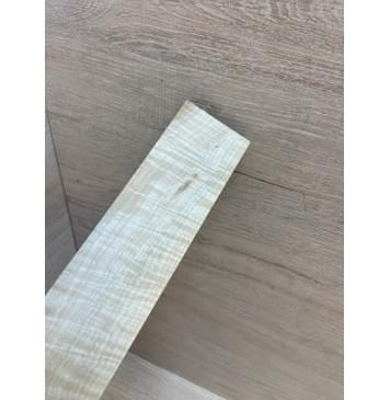 Клён Белый Явор, Волнистый заготовка для бриджа акустической гитары Радиал АА Волна ААА 11.5х46х182 мм (АКЦИЯ)-9