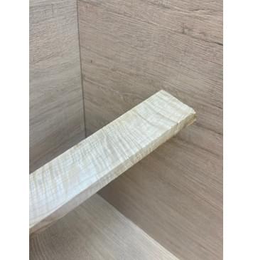 Клён Белый Явор, Волнистый заготовка для бриджа акустической гитары Радиал АА Волна ААА 11.5х46х182 мм (АКЦИЯ)-3