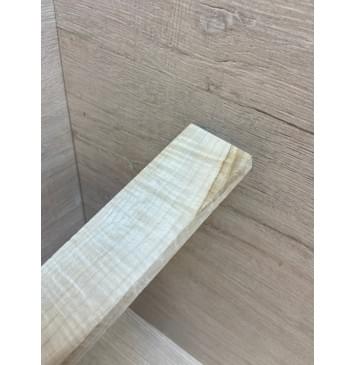 Клён Белый Явор, Волнистый заготовка для бриджа акустической гитары Радиал АА Волна ААА 11.5х46х182 мм (АКЦИЯ)-5