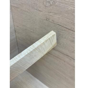 Клён Белый Явор, Волнистый заготовка для бриджа акустической гитары Радиал АА Волна ААА 11.5х46х182 мм (АКЦИЯ)-6