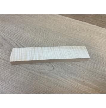 Клён Белый Явор, Волнистый заготовка для бриджа акустической гитары Радиал АА Волна ААА 16х38х187 мм (АКЦИЯ)-3