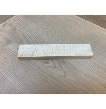 Клён Белый Явор, Волнистый заготовка для бриджа акустической гитары Радиал АА Волна ААА 16х38х187 мм (АКЦИЯ)-4