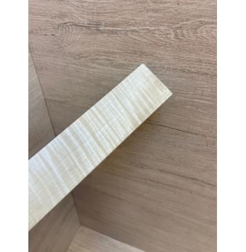 Клён Белый Явор, Волнистый заготовка для бриджа акустической гитары Радиал АА Волна ААА 16х38х187 мм (АКЦИЯ)-5