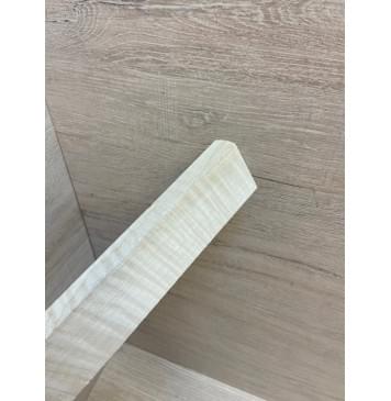 Клён Белый Явор, Волнистый заготовка для бриджа акустической гитары Радиал АА Волна ААА 16х38х187 мм (АКЦИЯ)-6