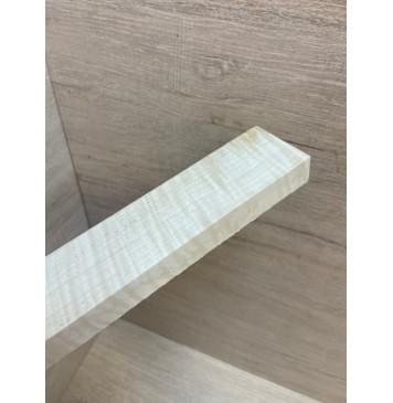 Клён Белый Явор, Волнистый заготовка для бриджа акустической гитары Радиал АА Волна ААА 16х38х187 мм (АКЦИЯ)-7