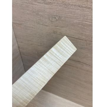 Клён Белый Явор, Волнистый заготовка для бриджа акустической гитары Радиал АА Волна ААА 16х38х187 мм (АКЦИЯ)-9