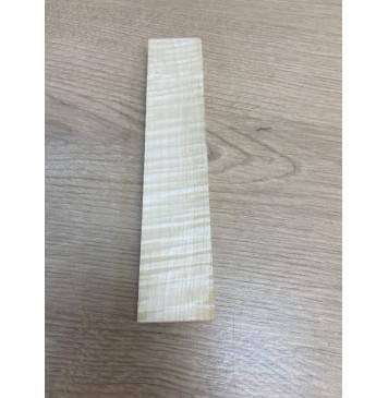 Клён Белый Явор, Волнистый заготовка для бриджа акустической гитары Радиал АА Волна ААА 16х38х187 мм (АКЦИЯ)-10