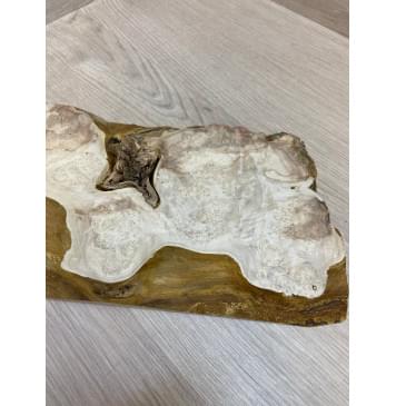 Клён Американский Каповый Универсальная заготовка Смешанный ААА Волна ААА 19х175-150х315-300 мм-9