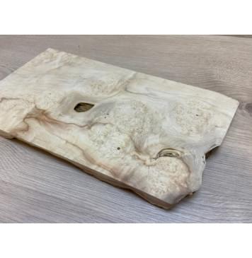 Клён Американский Каповый Универсальная заготовка Смешанный ААА Волна ААА 19х175-150х315-300 мм-13