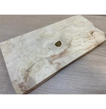 Клён Американский Каповый Универсальная заготовка Смешанный ААА Волна ААА 19х175-150х315-300 мм-14