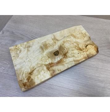 Клён Американский Каповый Универсальная заготовка Смешанный ААА Волна ААА 19х175-150х315-300 мм-4