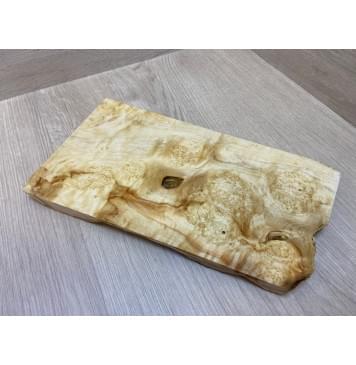 Клён Американский Каповый Универсальная заготовка Смешанный ААА Волна ААА 19х175-150х315-300 мм-3