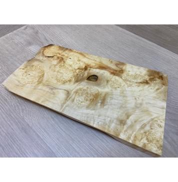 Клён Американский Каповый Универсальная заготовка Смешанный ААА Волна ААА 19х175-150х315-300 мм-1