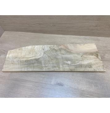 Клён Американский Волнистый заготовка на топ Смешанный А Волна АА 19х195-155х610-605 мм (1 шт под распил) АКЦИЯ-5