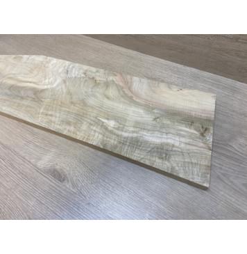 Клён Американский Волнистый заготовка на топ Смешанный А Волна АА 19х195-155х610-605 мм (1 шт под распил) АКЦИЯ-4